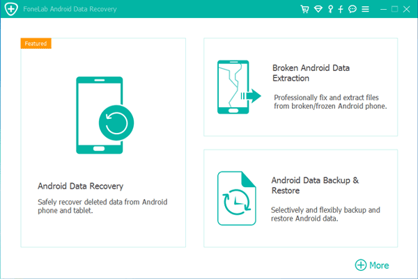 recover data with the data recovery software for android