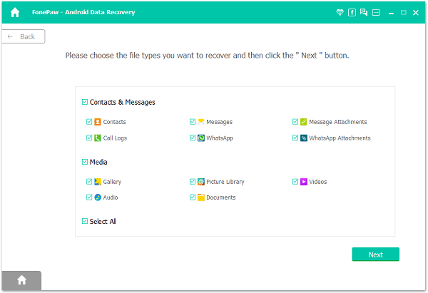 FonePaw Moto G Datenwiederherstellung