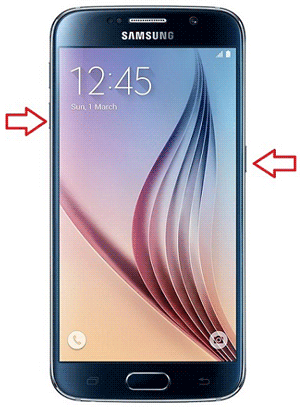 forcer le redémarrage du téléphone Samsung pour réparer l'écran tactile gelé