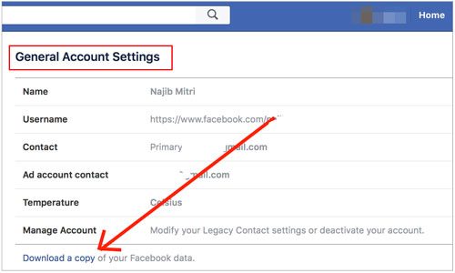 recover fb deleted messages from downloaded data
