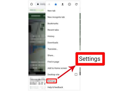 check your account on google chrome settings