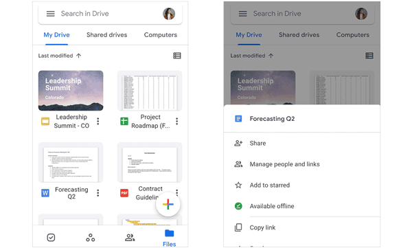 Greifen Sie über Google Drive auf Google Cloud-Fotos und andere Dateien auf Android zu