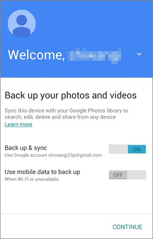 transférer des fichiers d'iPhone vers Android avec Google Photos