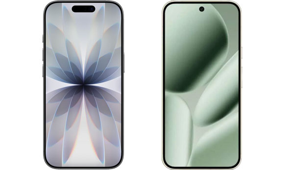 Google Pixel 10とiPhone 17のディスプレイを比較する