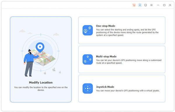 aiseesoft iphone location changer