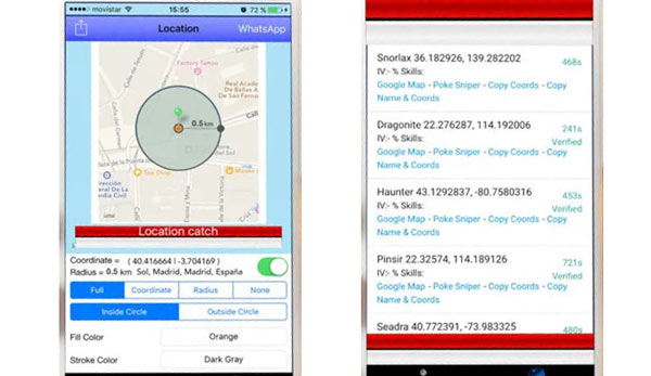 utiliser l'application fly gps sur iphone