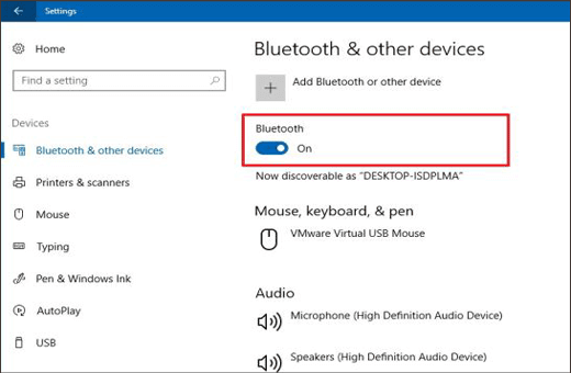 transférer une vidéo de Samsung vers un PC avec Bluetooth