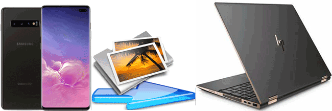 how to transfer photos from android to laptop