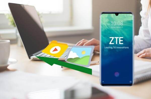 how to transfer photos from zte phone to computer