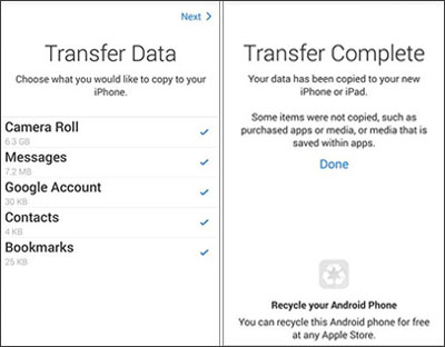 comment transférer une vidéo d'Android vers iPhone en passant à iOS