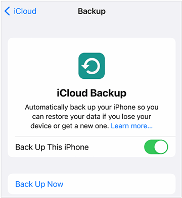 connecter l'iPhone à l'iPad en utilisant iCloud