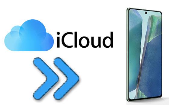 sauvegarde iCloud pour Android