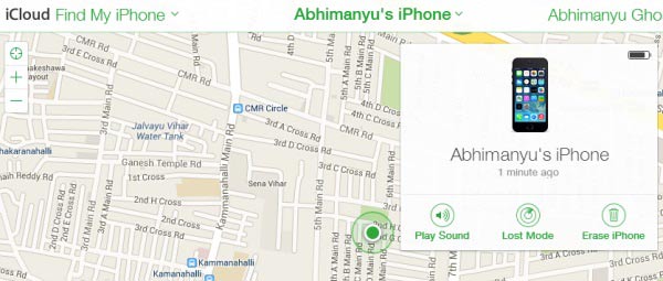 find my iphone on android