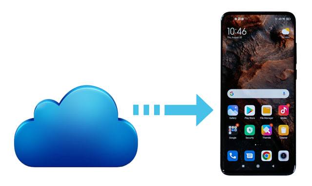 Transfert iCloud vers Android