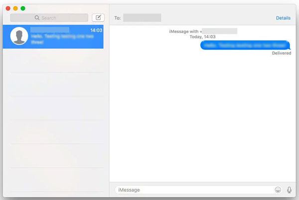 text from your computer using imessage