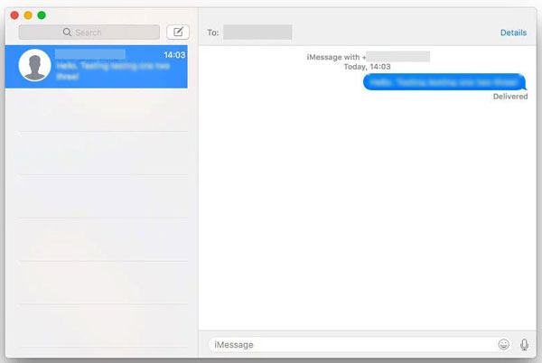 使用 imessage 从您的计算机发送文本