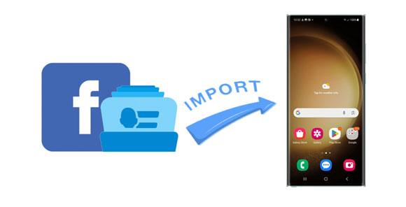So importieren Sie Kontakte von Facebook auf das Telefon