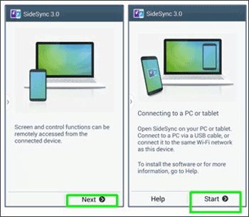 Importieren Sie Fotos von Samsung mit Sidesync auf den PC