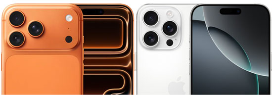 iPhone 16とiPhone 17のカメラを比較