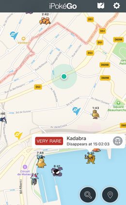 utiliser ipokego pour simuler le GPS de Pokemon Go