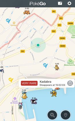 use ipokego to fake gps for pokemon go