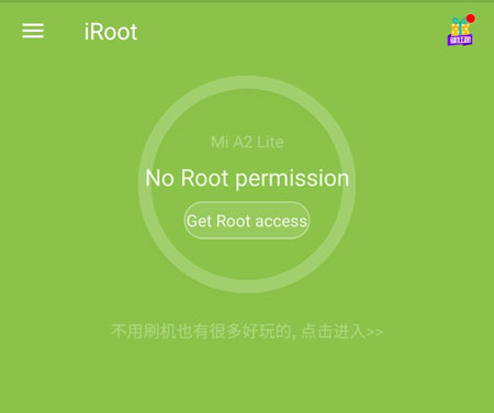 use iroot to root android device