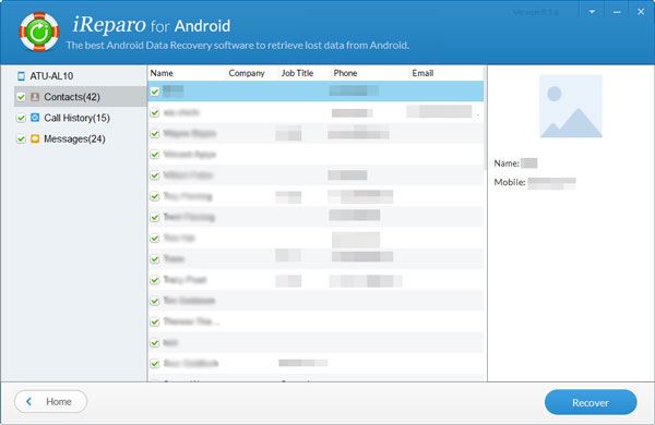 jihosoft データ復元で削除された Android データを復元する