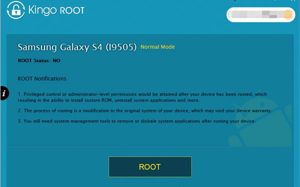 rootez votre appareil Samsung via un logiciel racine Samsung efficace pour PC