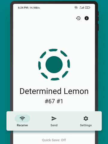 use localsend to transfer files from vivo to computer