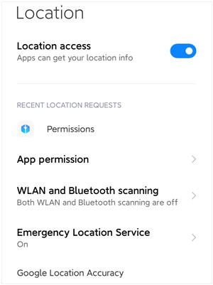 prevent my parents from tracking my android phone by turning off the location feature