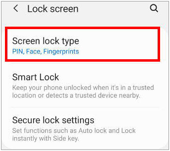 remove swipe to unlock on samsung s10