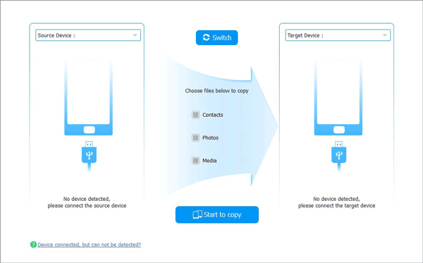 install and launch ipad photos transfer on your computer
