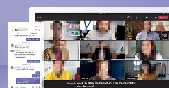 hold an online meeting with microsoft teams