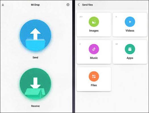 Übertragen Sie iPhone-Dateien mit Mi Drop auf Xiaomi