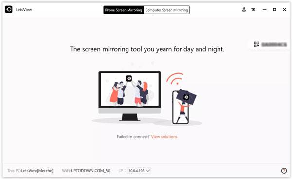 mirror mi screen to computer via letsview