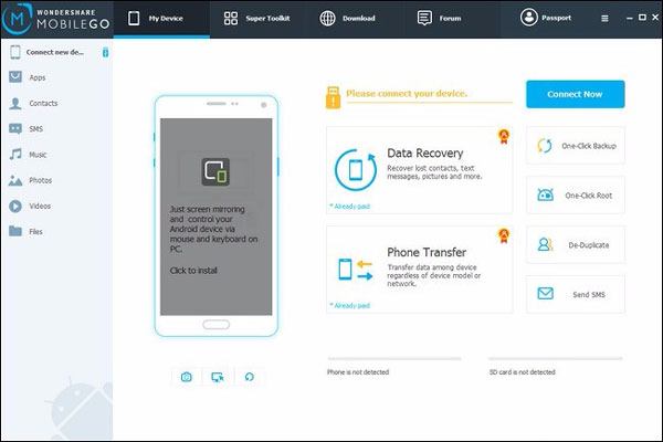 use a mobile transfer tool to move data