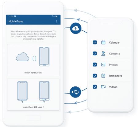 use mobiletrans app without move to ios