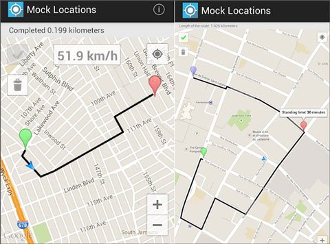 use this mock locations app