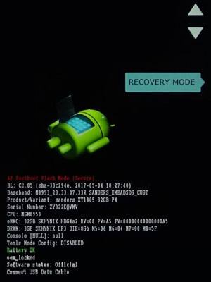 android system restore on motorola phone