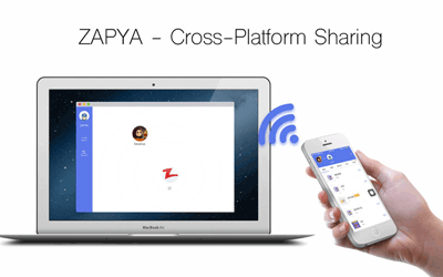 déplacer des données d'un téléphone mobile vers un PC avec zapya