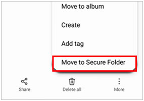 move images out of secure folder