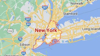 get to new york coordinates for pokemon go