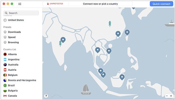 changer de pays sur Netflix en utilisant Nord VPN