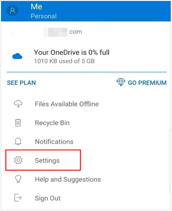 Android スマートフォンの OneDrive に写真をバックアップする