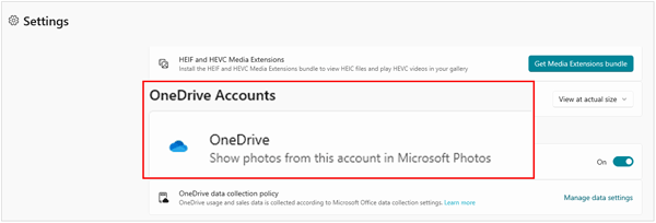 阻止 onedrive 同步计算机上的照片