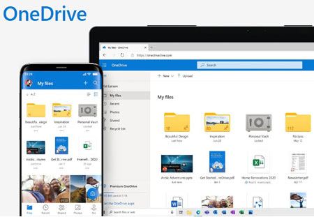 sync samsung phone to computer via onedrive