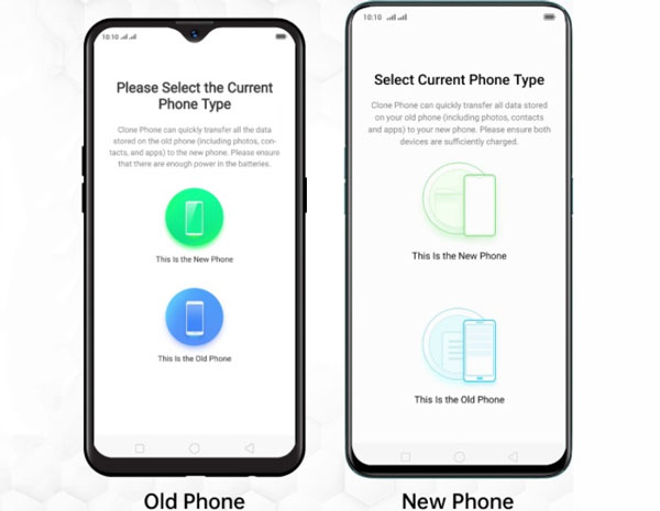 使用克隆手机应用程序将音乐从 Android 传输到 Oppo