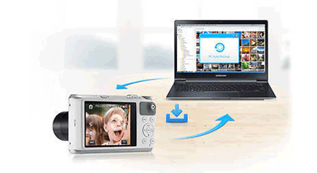 back up samsung smart camera to pc with pc auto backup