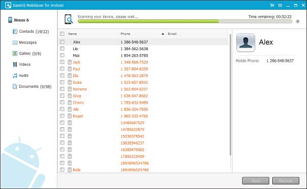 easeus android recovery tool