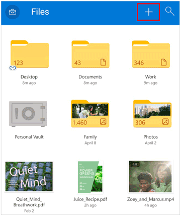 utiliser OneDrive pour transférer des vidéos d'Android vers Mac